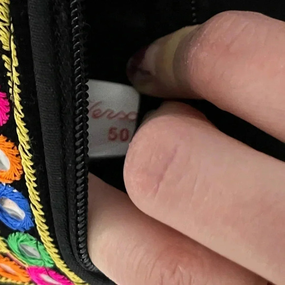 🐘 Made in India🐘/Stunning embroidered bag/ Elephant & floral detail/ Colourful - Picture 9 of 12